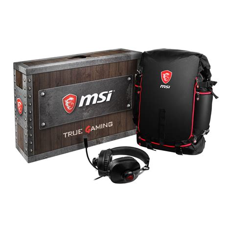 msi hermes backpack|MSI GT Loot Box RTX Gaming Laptop Accessory .